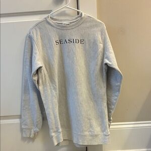 Light Gray Seaside Sweatshirt